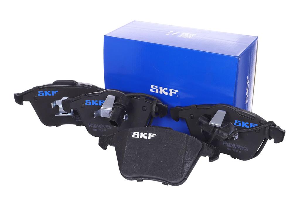 Jeu de 4 plaquettes de frein SKF ref. VKBP 80617 E